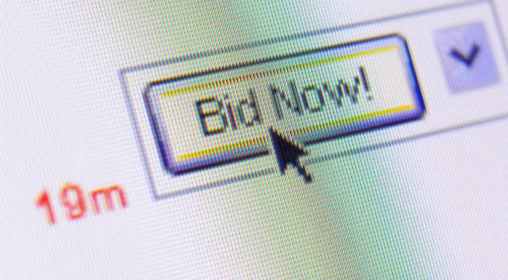 golpe do falso leilão