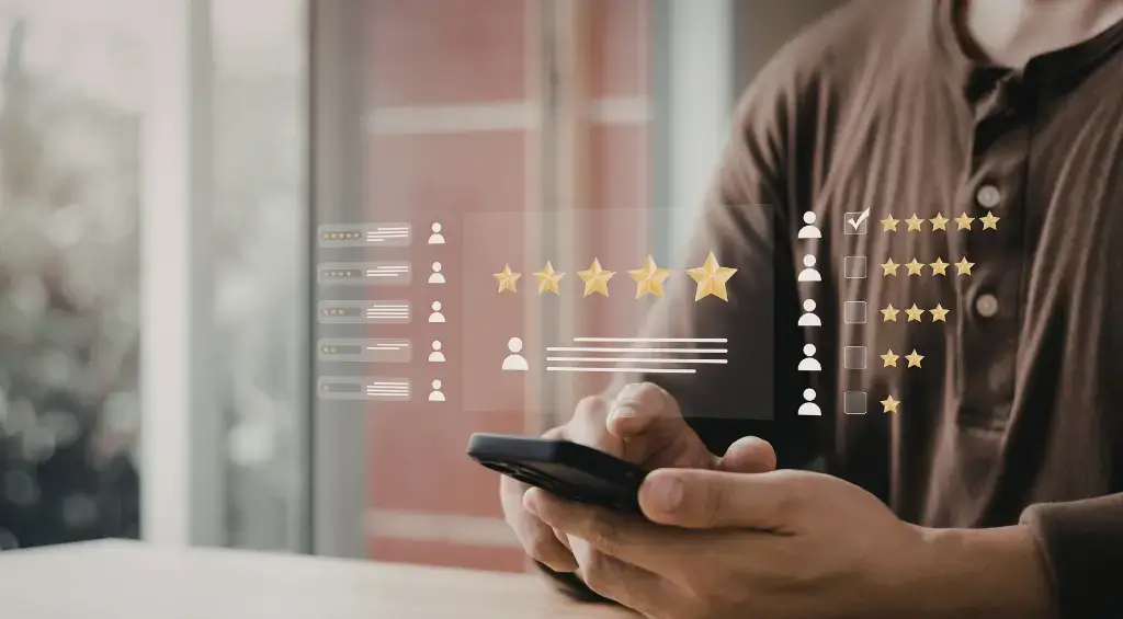 avaliação falsa no google